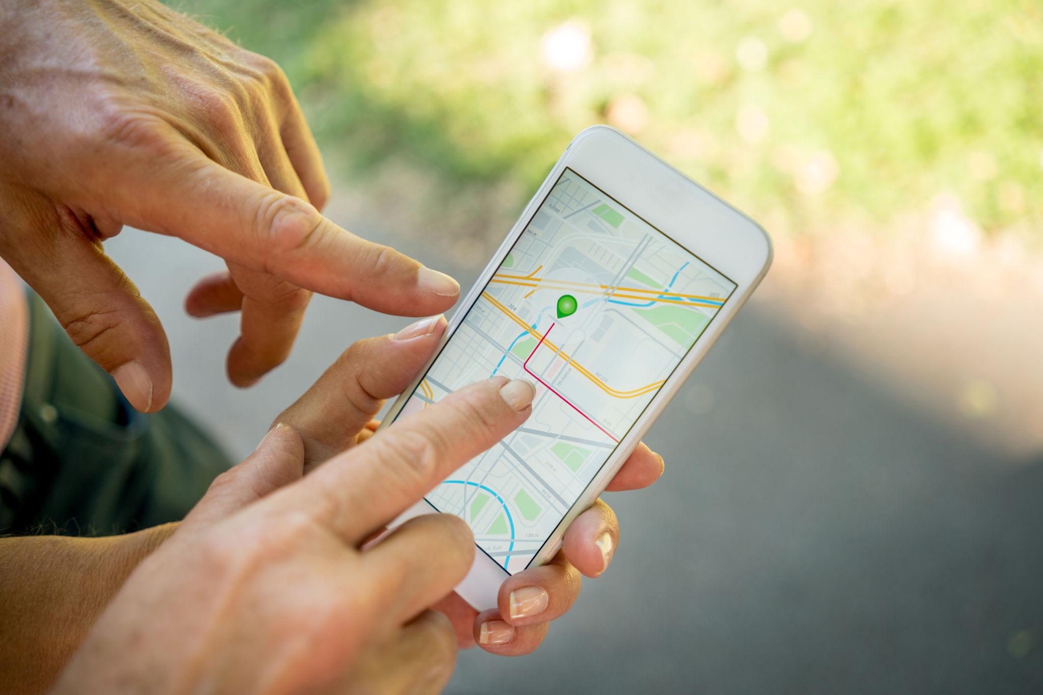 Location search results